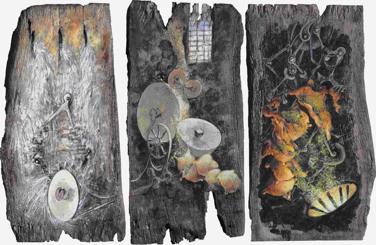 trittico della macina (2009)